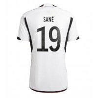 Koszulka piłkarska Niemcy Leroy Sane #19 Strój Domowy MŚ 2022 tanio Krótki Rękaw